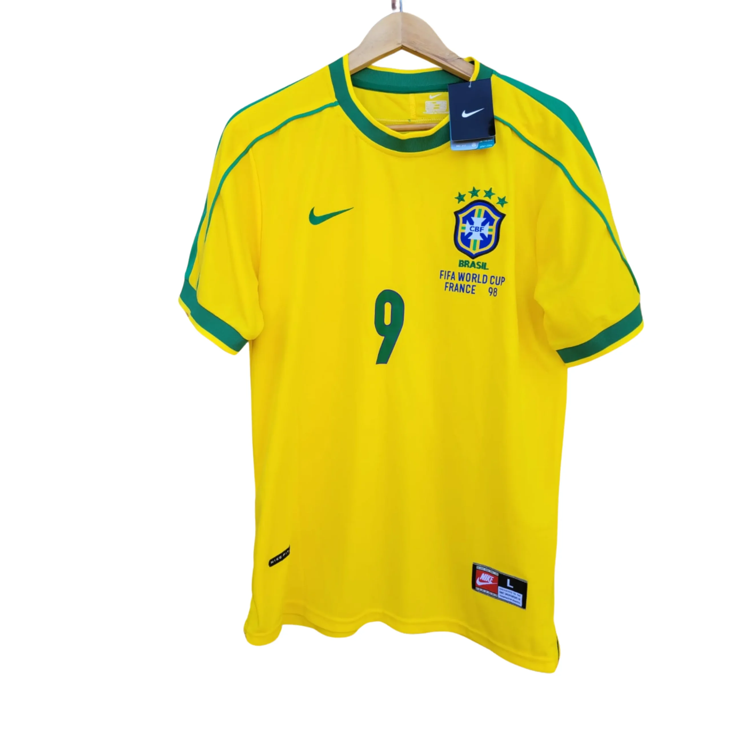 109_11zon Camiseta Brasil 1998, Ronaldo - Imagen 1