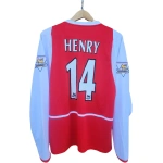 Camiseta Arsenal 2002, Henry - Imagen 2