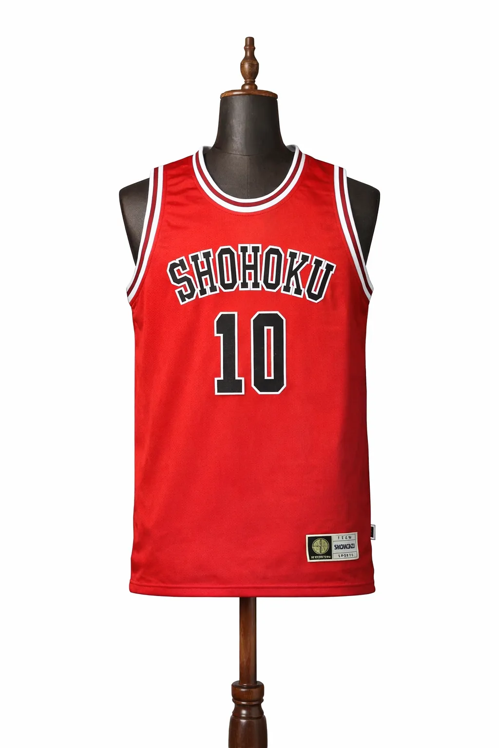 Camiseta Basquetbol Shohku Camiseta Basquetbol Shohoku Roja anime - Imagen 1