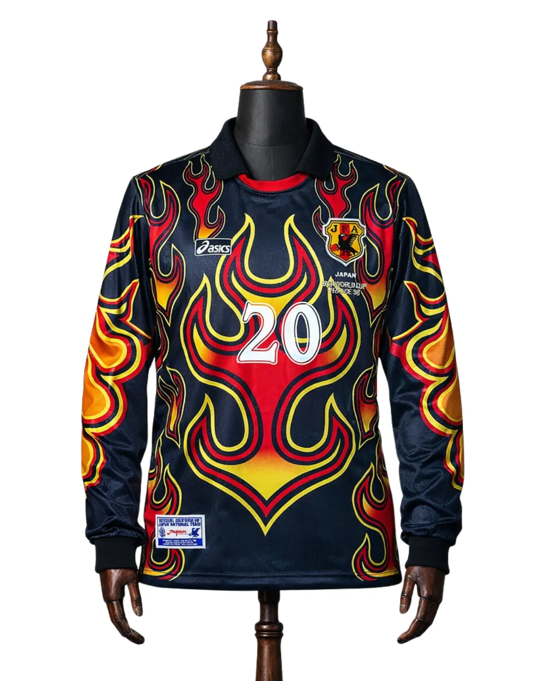 Camiseta seleccion de japon arquero kawaguchi Camiseta selección de Japón 1998 Kawaguchi - Imagen 1
